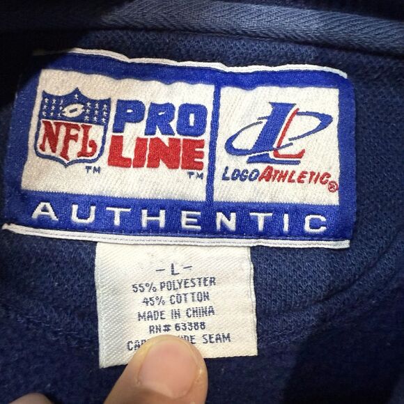 Logo Athletic Vintage 90s NFL Dallas Cowboys Crewneck Sweatshirt Mens Sz Large - Picture 4 of 6